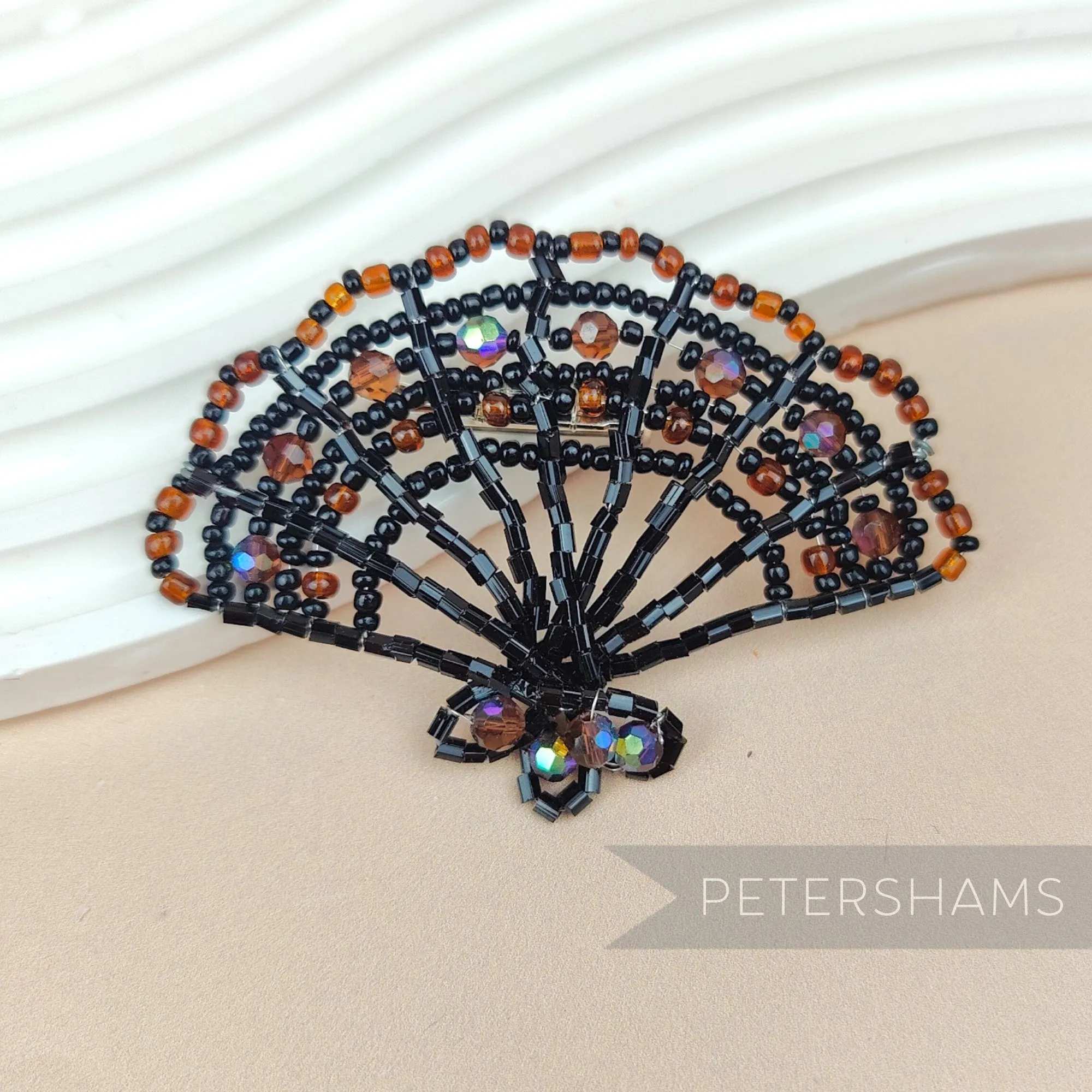 Mini Beaded Fan Trim