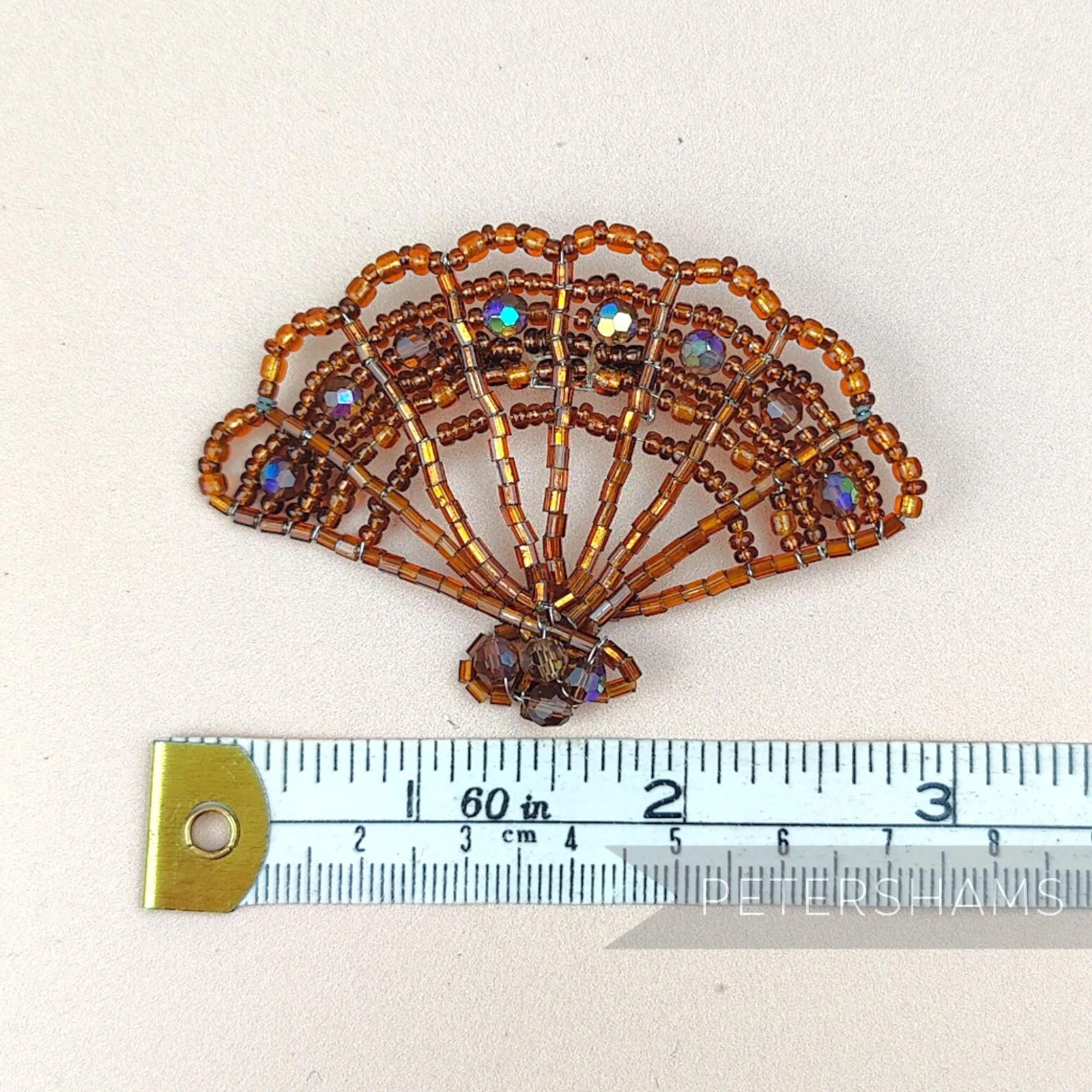 Mini Beaded Fan Trim