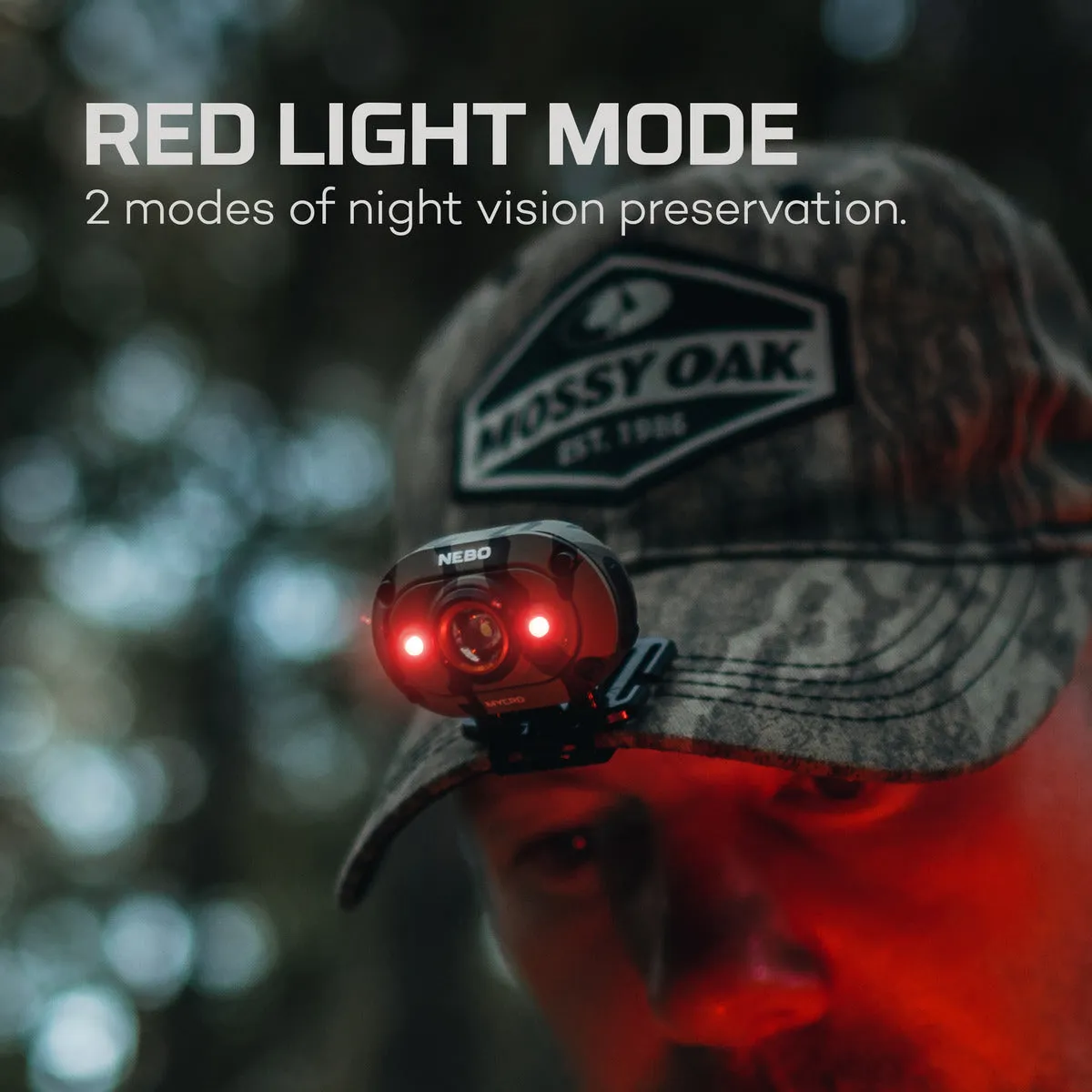 NEBO MYCRO HEADLAMP MOSSYOAK® BOTTOMLAND®