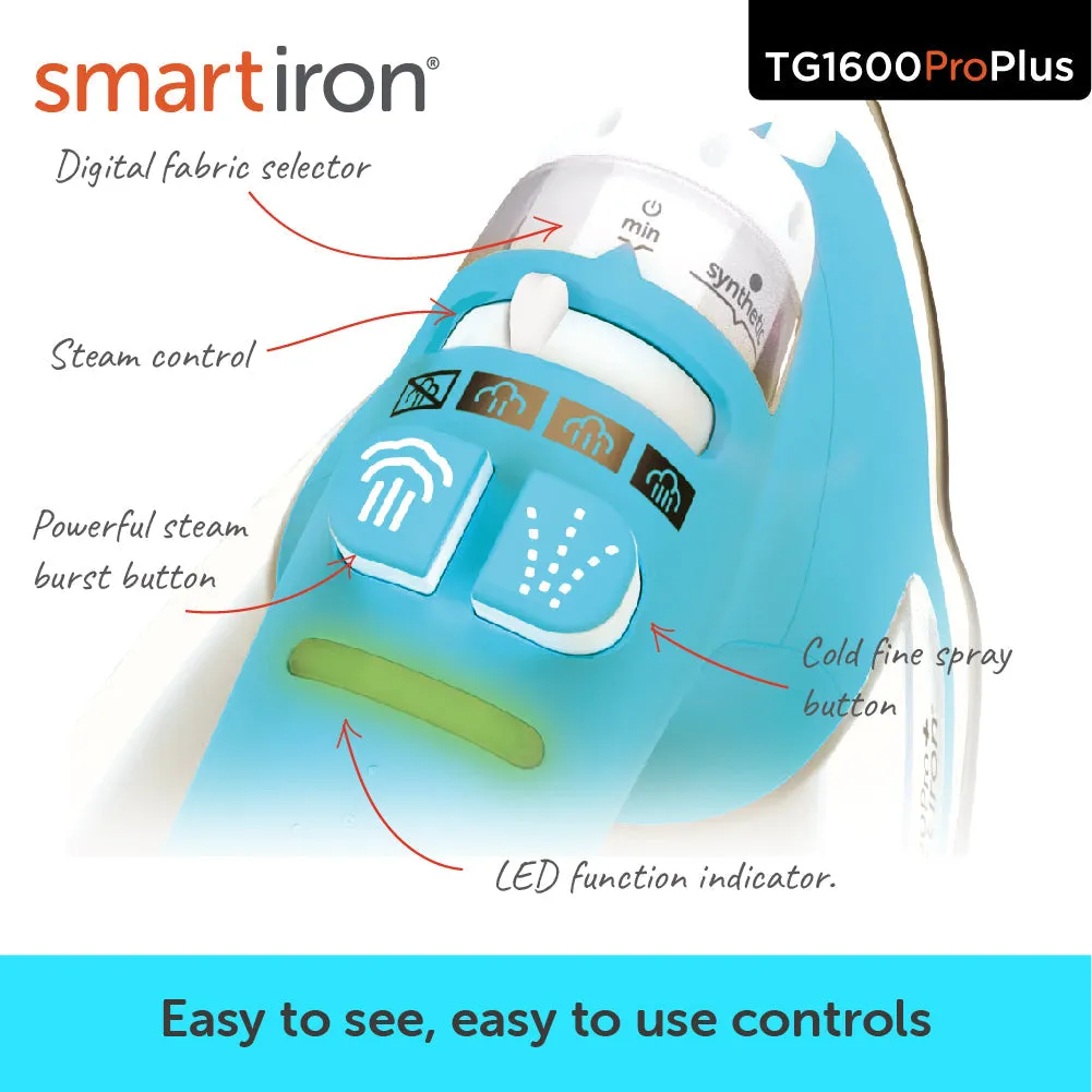 Oliso TG1600 ProPlus SmartIron - Turquoise