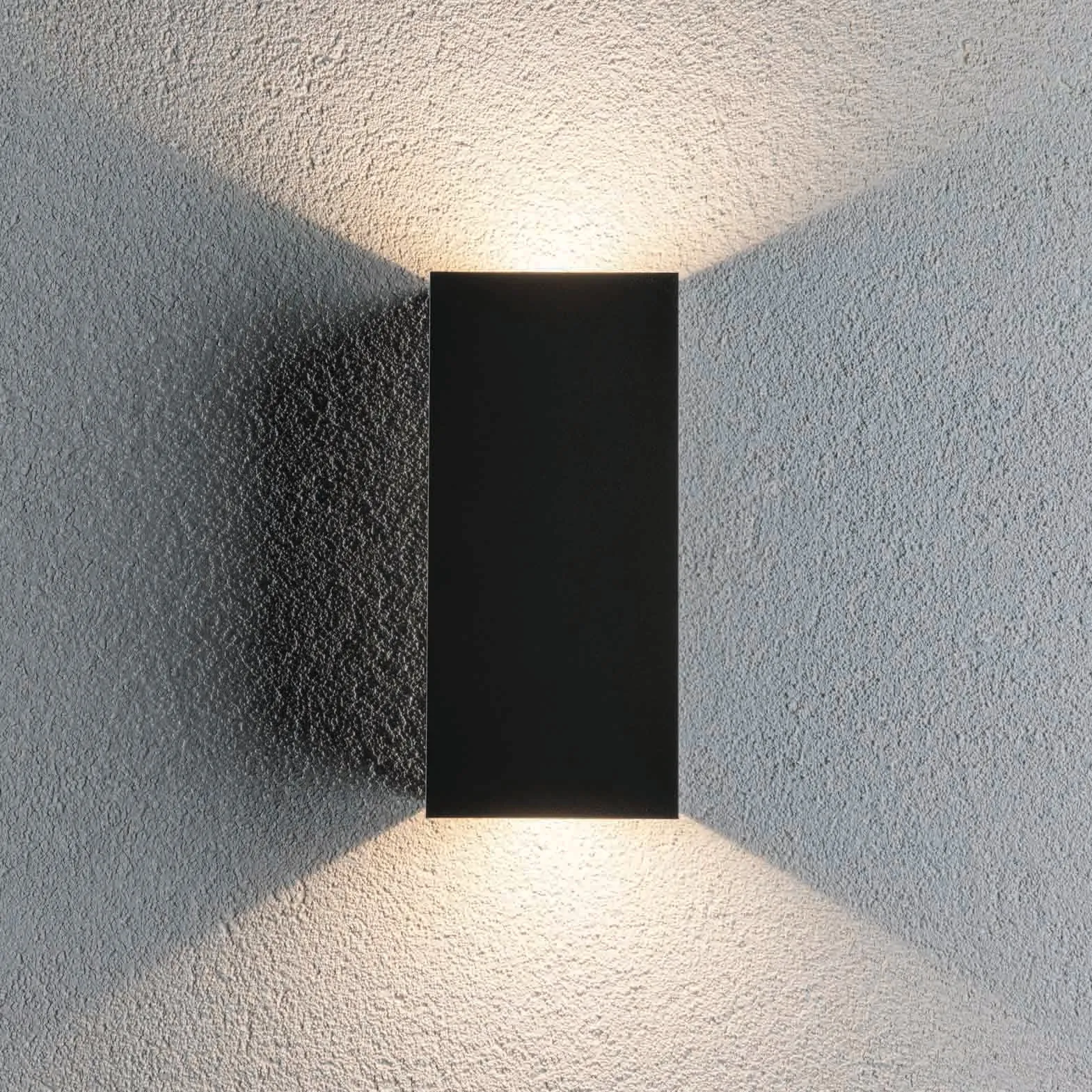 Outdoor Flame 13.2W LED Large Wall Light in Anthracite