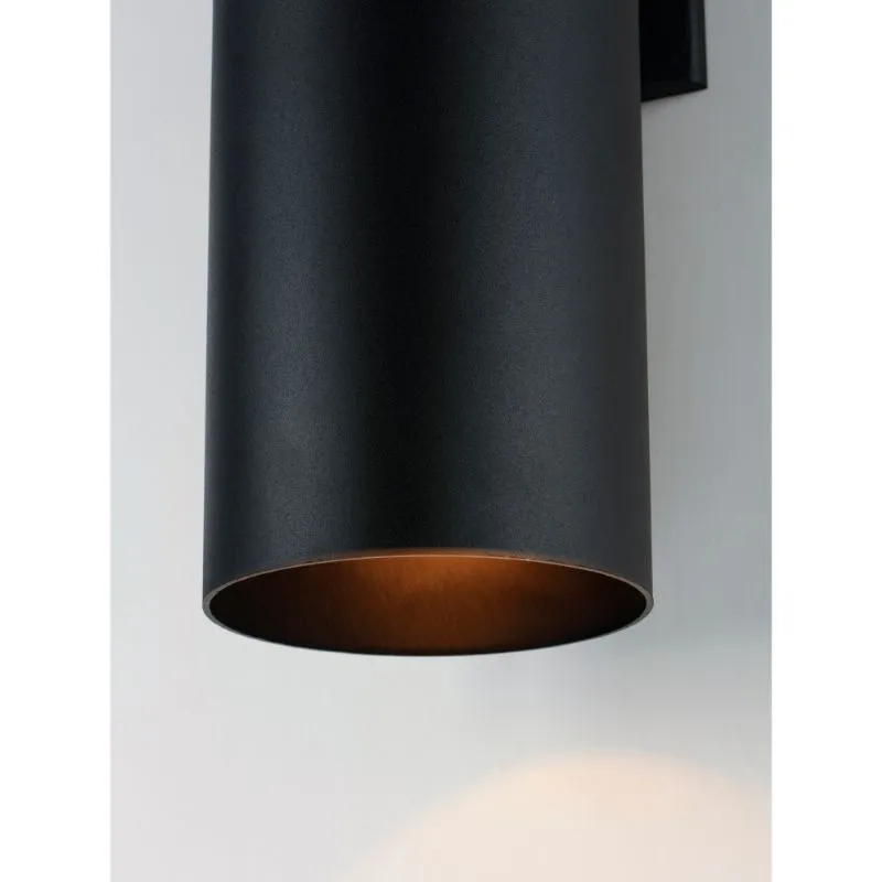 Outpost Two Light 15" Outdoor Wall Lighting Integrated