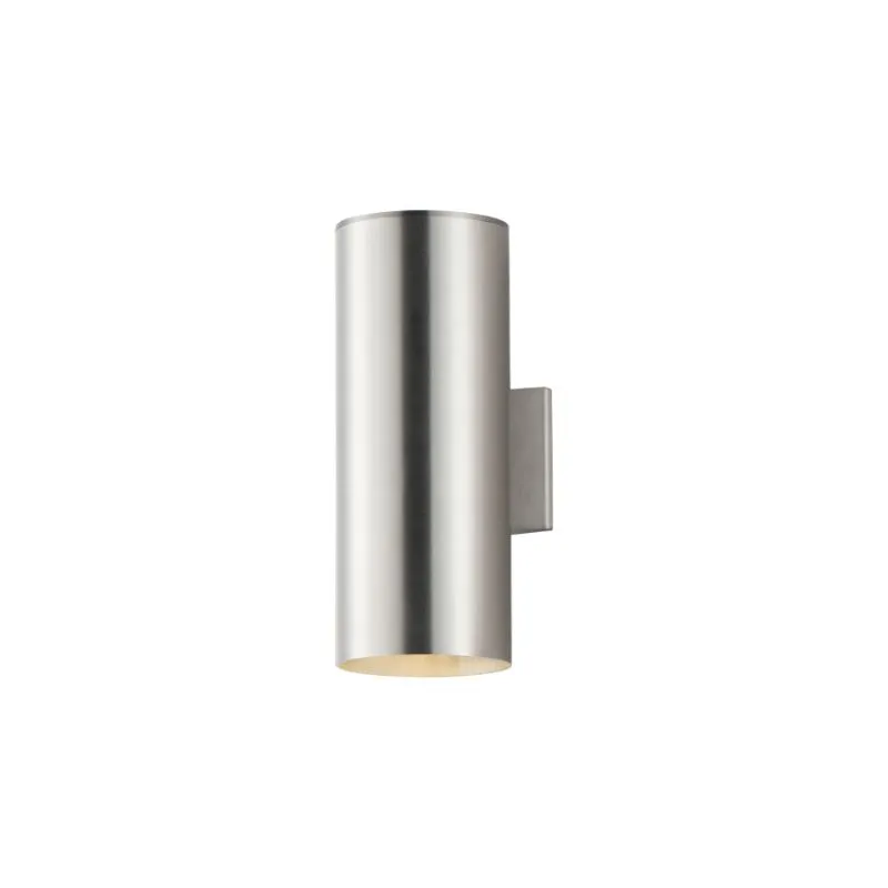 Outpost Two Light 15" Outdoor Wall Lighting Integrated