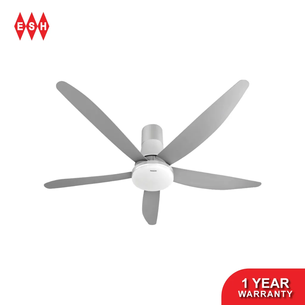 Panasonic F-M15GWVBSRH 150cm/60" LED 5 Blades Ceiling Fan (Long Pipe)