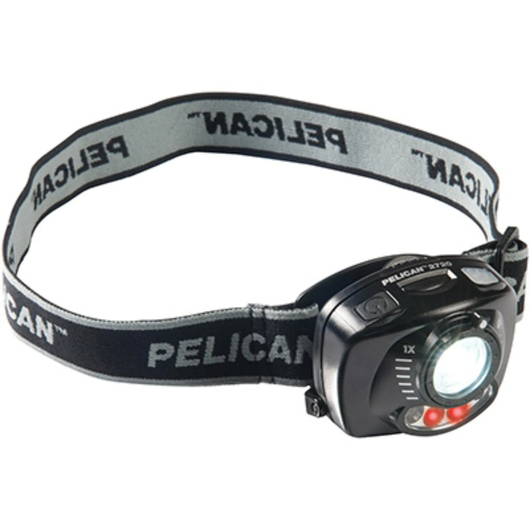 Pelican 2720 027200-0101-110 200 Lumens Headlamp, Black, 1 Each