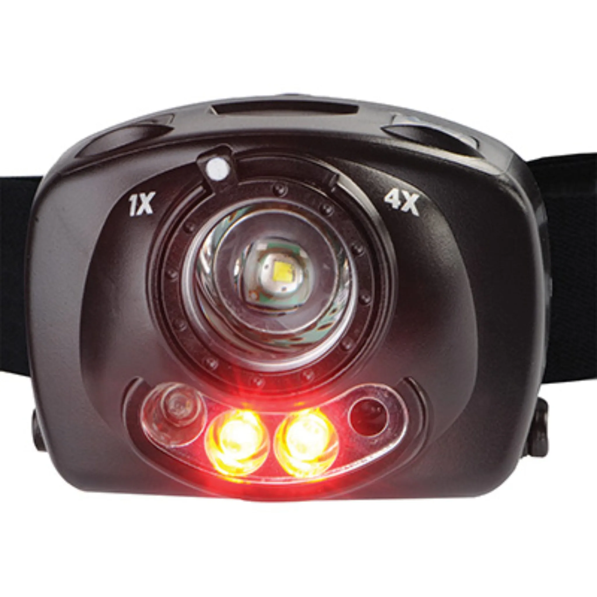 Pelican 2720 027200-0101-110 200 Lumens Headlamp, Black, 1 Each