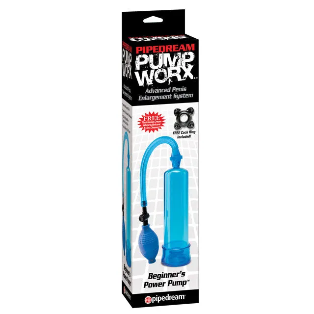 Pipedream Pump Worx Beginner's Power Pump Blue