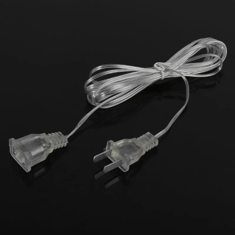 Power Extension Cable Plug Extender Wire For LED String Light Christmas Lights 62KC