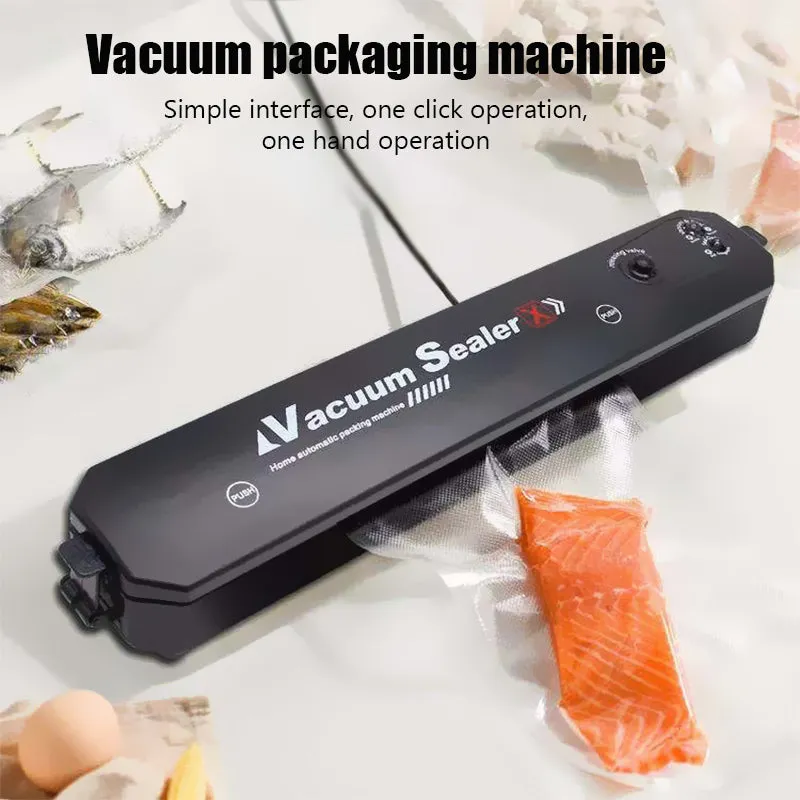 Preffers™ Home Vacuum Sealer - Portable Food Packaging Machine for Freshness Preservation