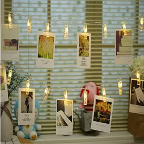 Premium 16 LED Photo Clip String Light for Hanging Photos