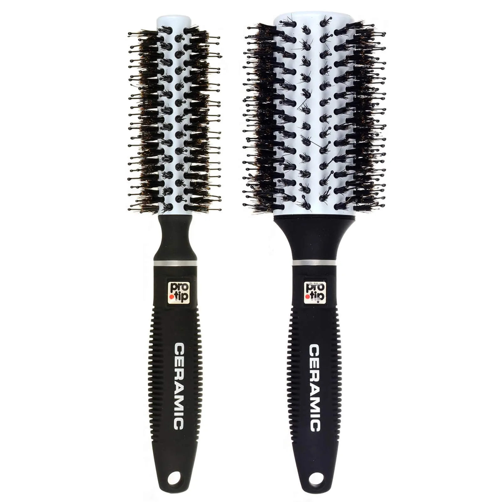 Pro Tip Ceramic Porcupine Radial Hair Brush For Blow Drying