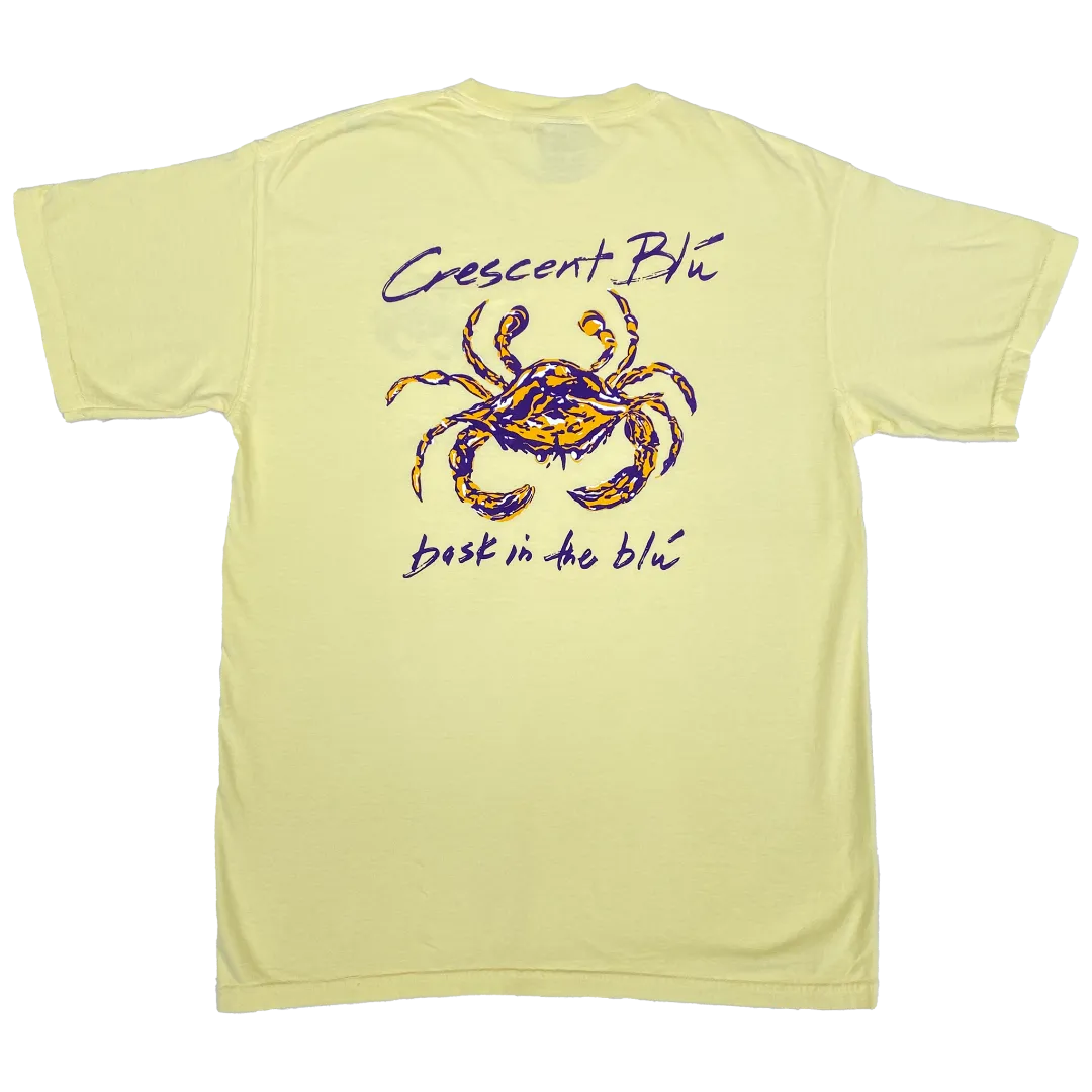 Purple & Gold Adult Short Sleeve T-shirt