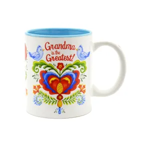 "Grandma is the Greatest" Gift for Grandma Coffee Mug