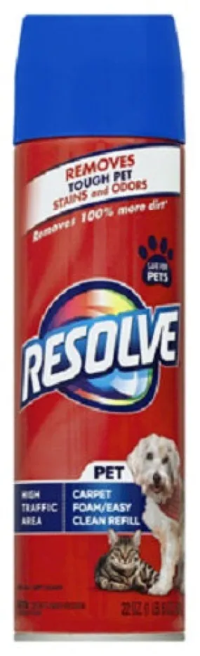 Resolve 1920083262 22 oz Can Of Pet & High Traffic Formula Carpet Cleaner - Quantity of 24