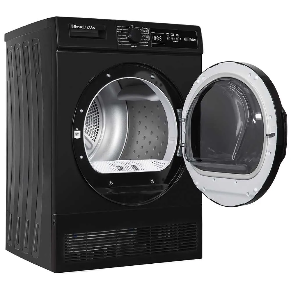 Russell Hobbs RH8CTD111B 11 Series 8kg Condenser Dryer -B Rated- Black