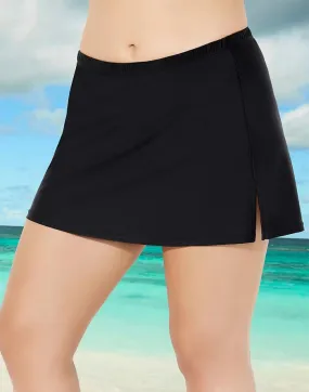 Side Slit Swim Skirt