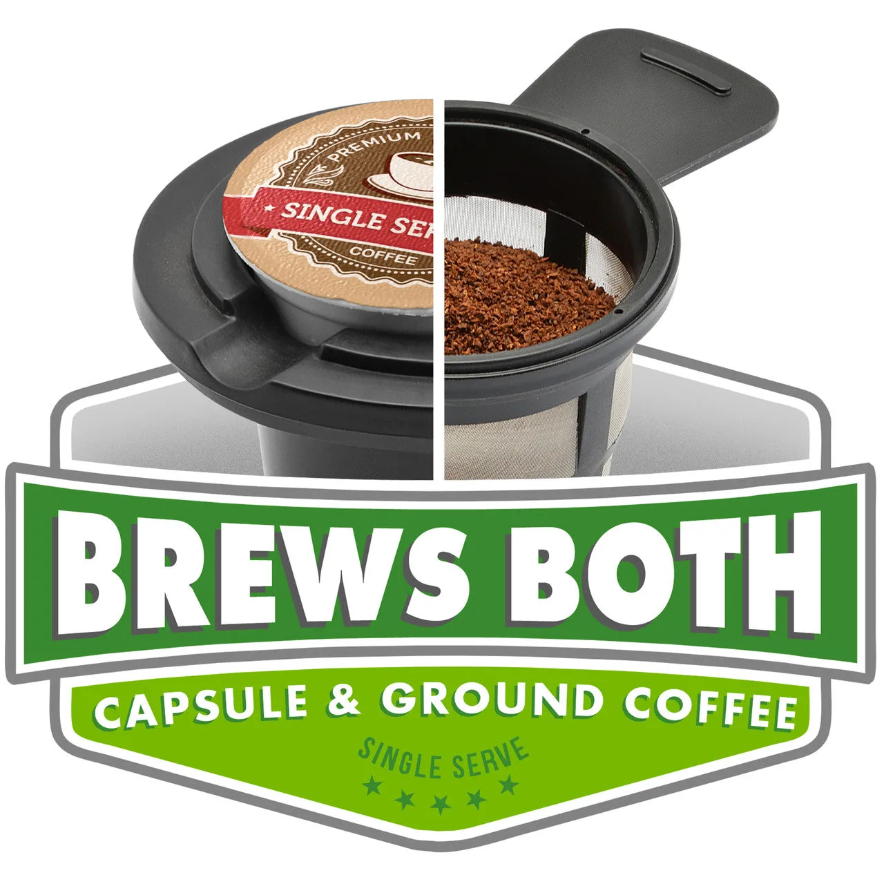 Single Serve Dual Brew Coffee Maker