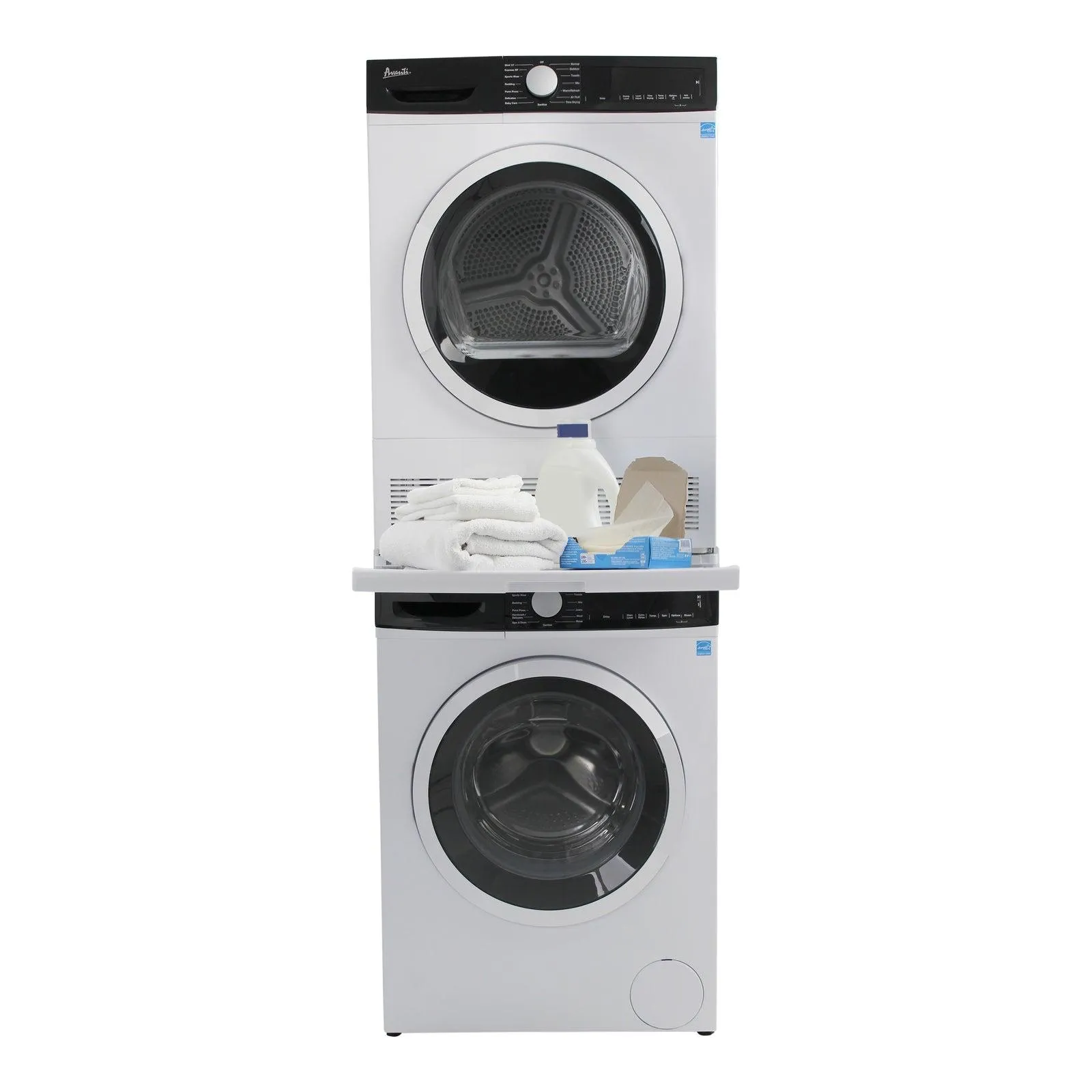 SK1V0W Avanti Laundry Stacking Kit - White / FLW22V / FL40V