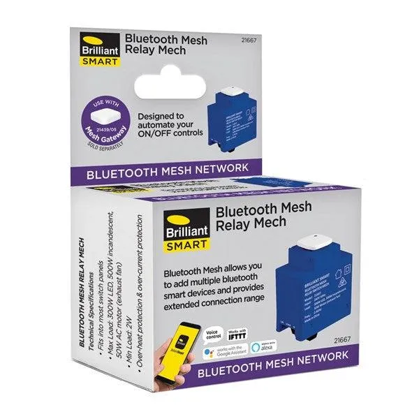 Smart Bluetooth Mesh Relay Mech in Blue