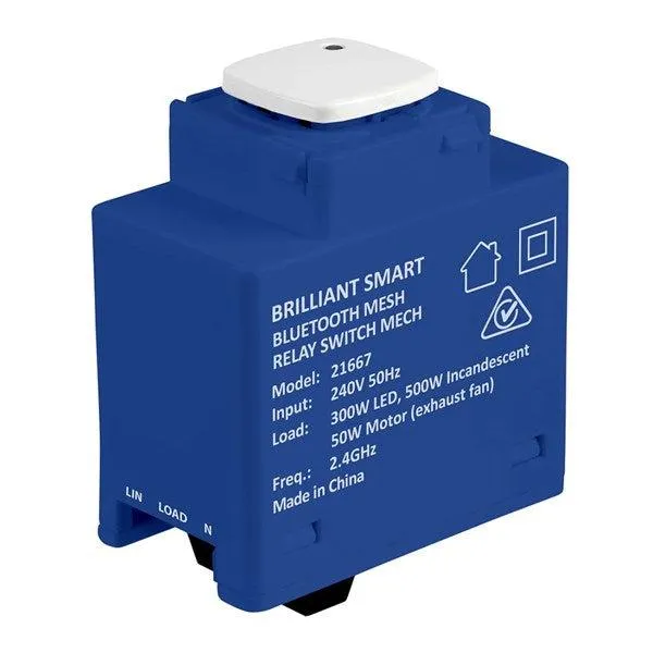 Smart Bluetooth Mesh Relay Mech in Blue