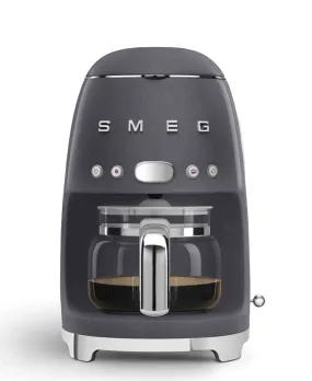 Smeg Retro Filter Coffee Machine Slate - Grey