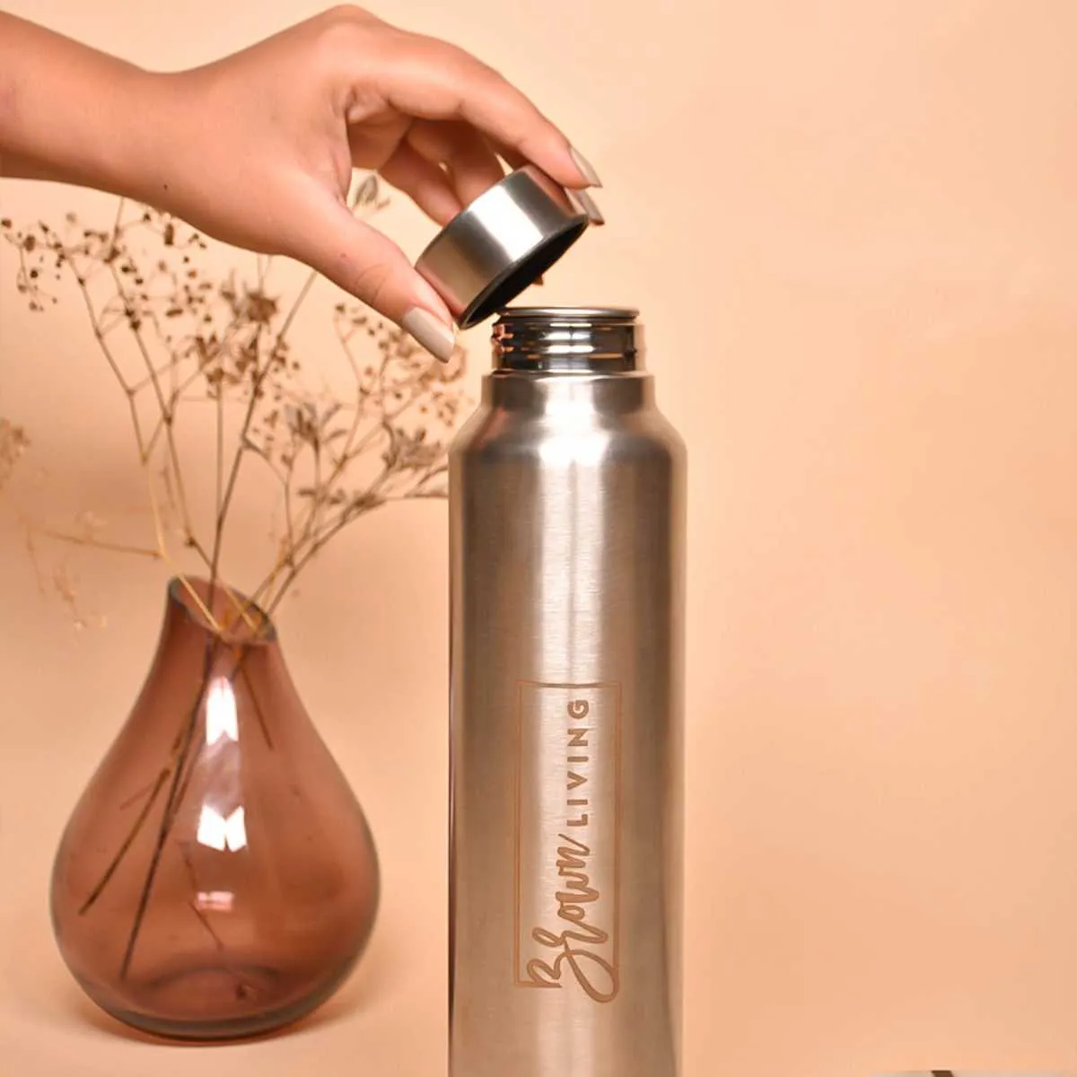 Stainless Steel Bottle | Easy Sip & Leak Proof | 1000ml