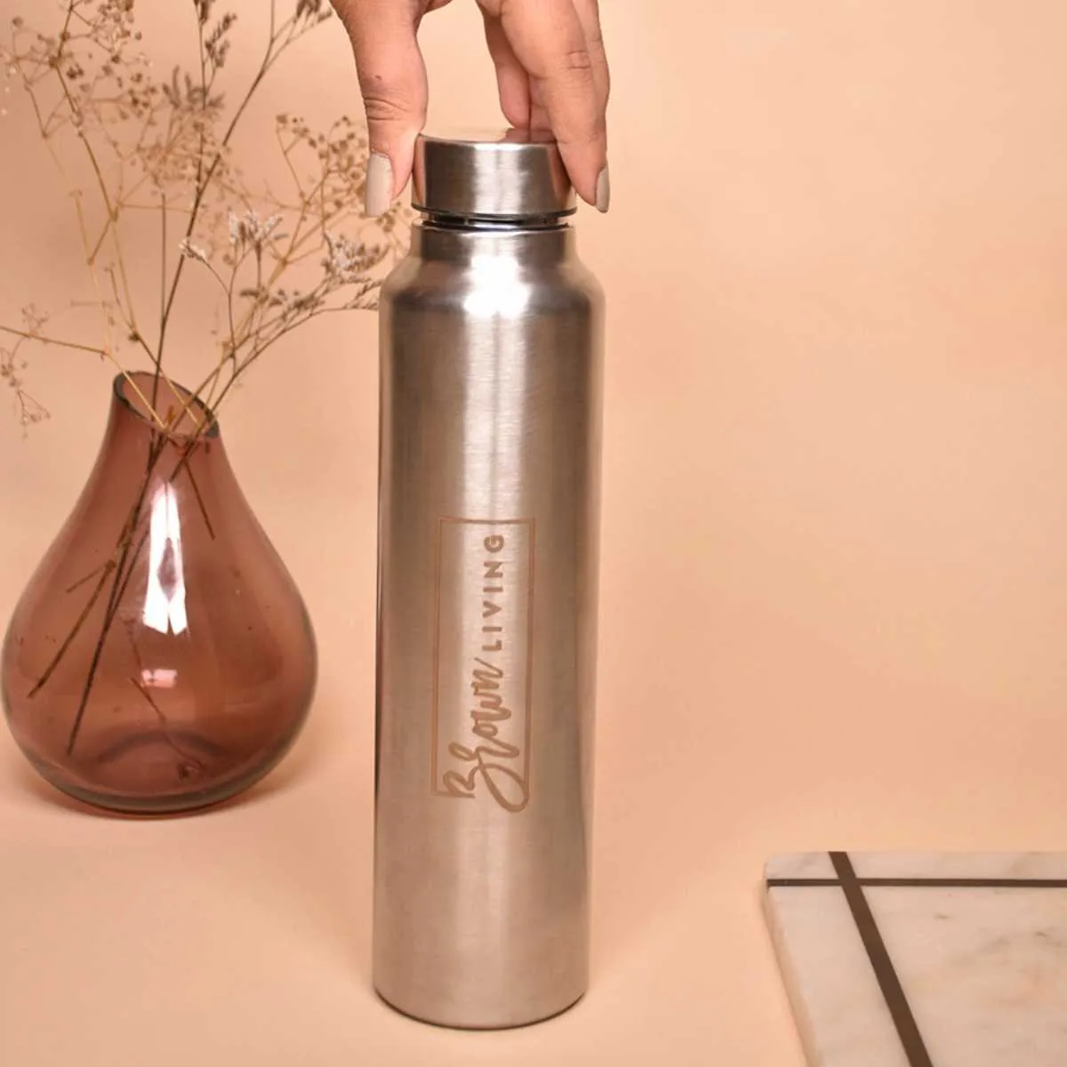 Stainless Steel Bottle | Easy Sip & Leak Proof | 1000ml