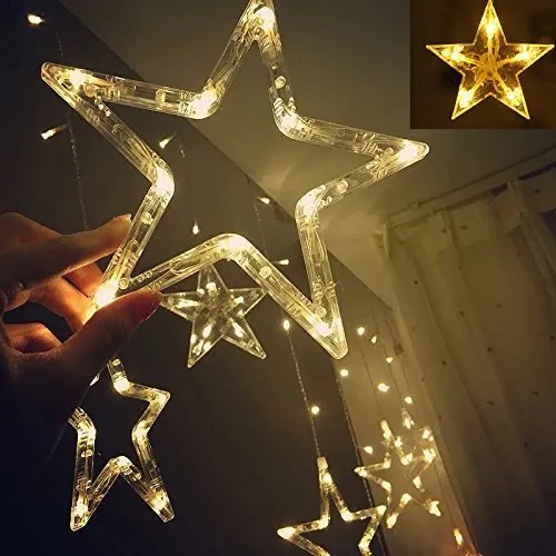 Star String Lights for Bedroom with 8 Lighting Modes