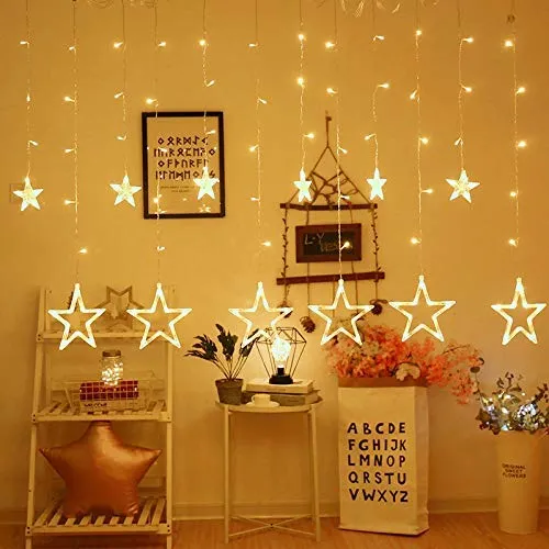 Star String Lights for Bedroom with 8 Lighting Modes