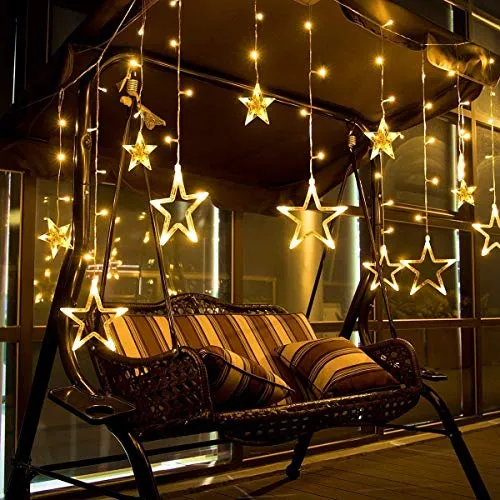 Star String Lights for Bedroom with 8 Lighting Modes