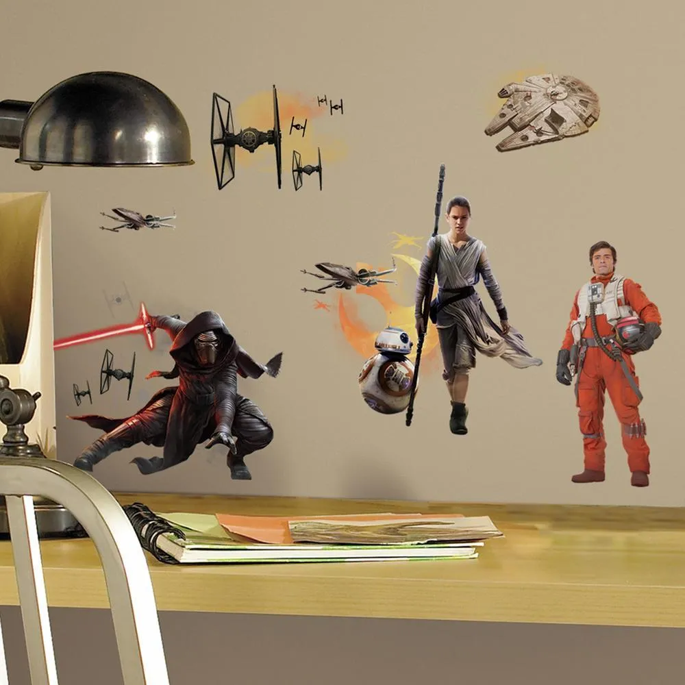 Star Wars: The Force Awakens Peel and Stick Wall Decals