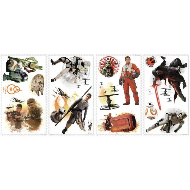 Star Wars: The Force Awakens Peel and Stick Wall Decals