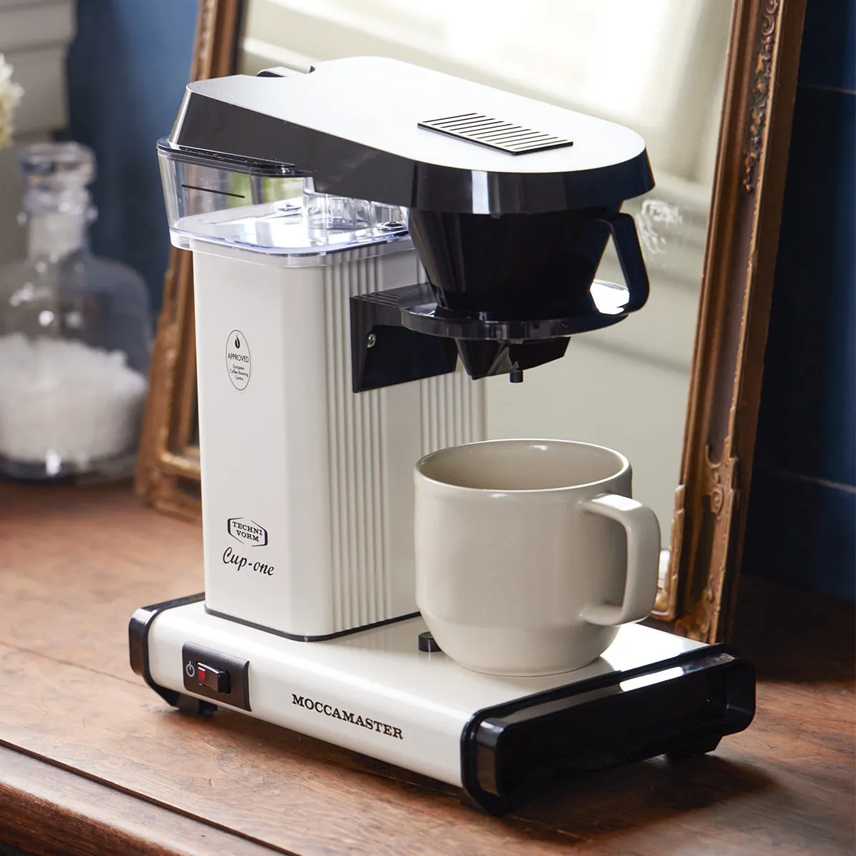 Technivorm Moccamaster Cup-One Coffee Maker, Off-White #62911