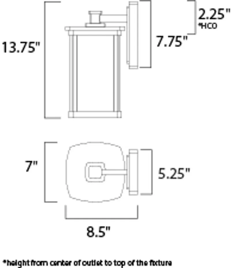 Terrace 7" Outdoor Wall Sconce