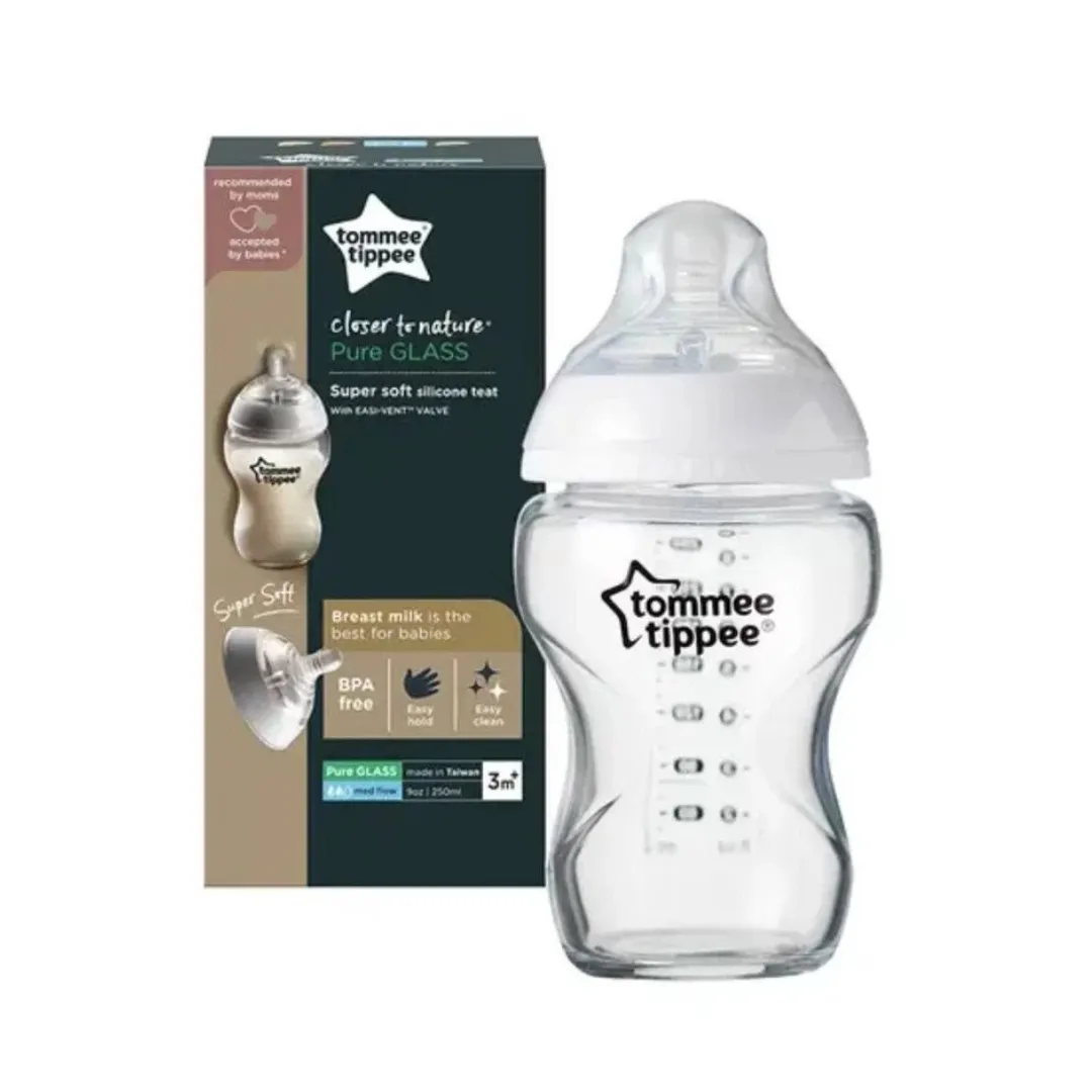 Tommee Tippee Closer to Nature Pure Glass Bottle