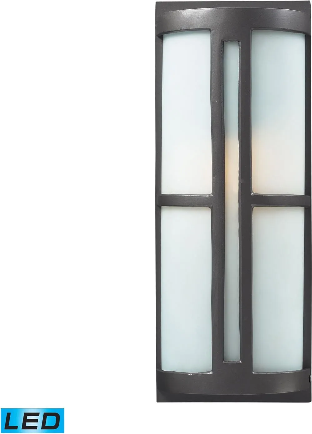 Trevot 1 Light Outdoor Led Sconce In Graphite