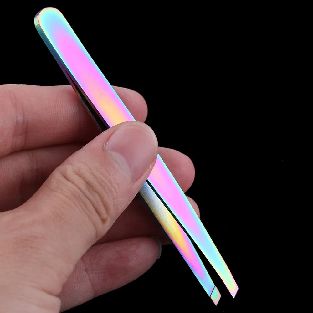 Ultra Precision Slanted Tip Tweezers