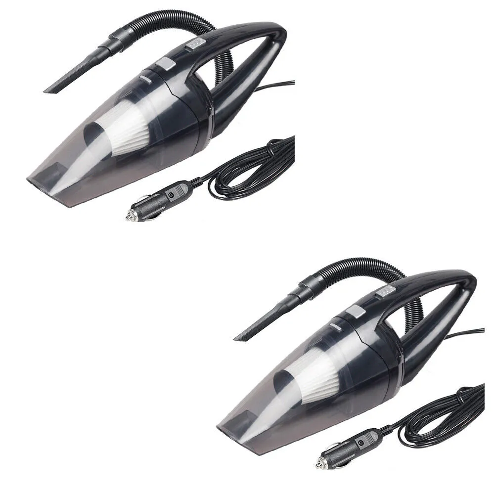 US 1-2 Pack Handheld Car Vacuum Cordless Portable Wet Dry Cleaner Home Pet Hair