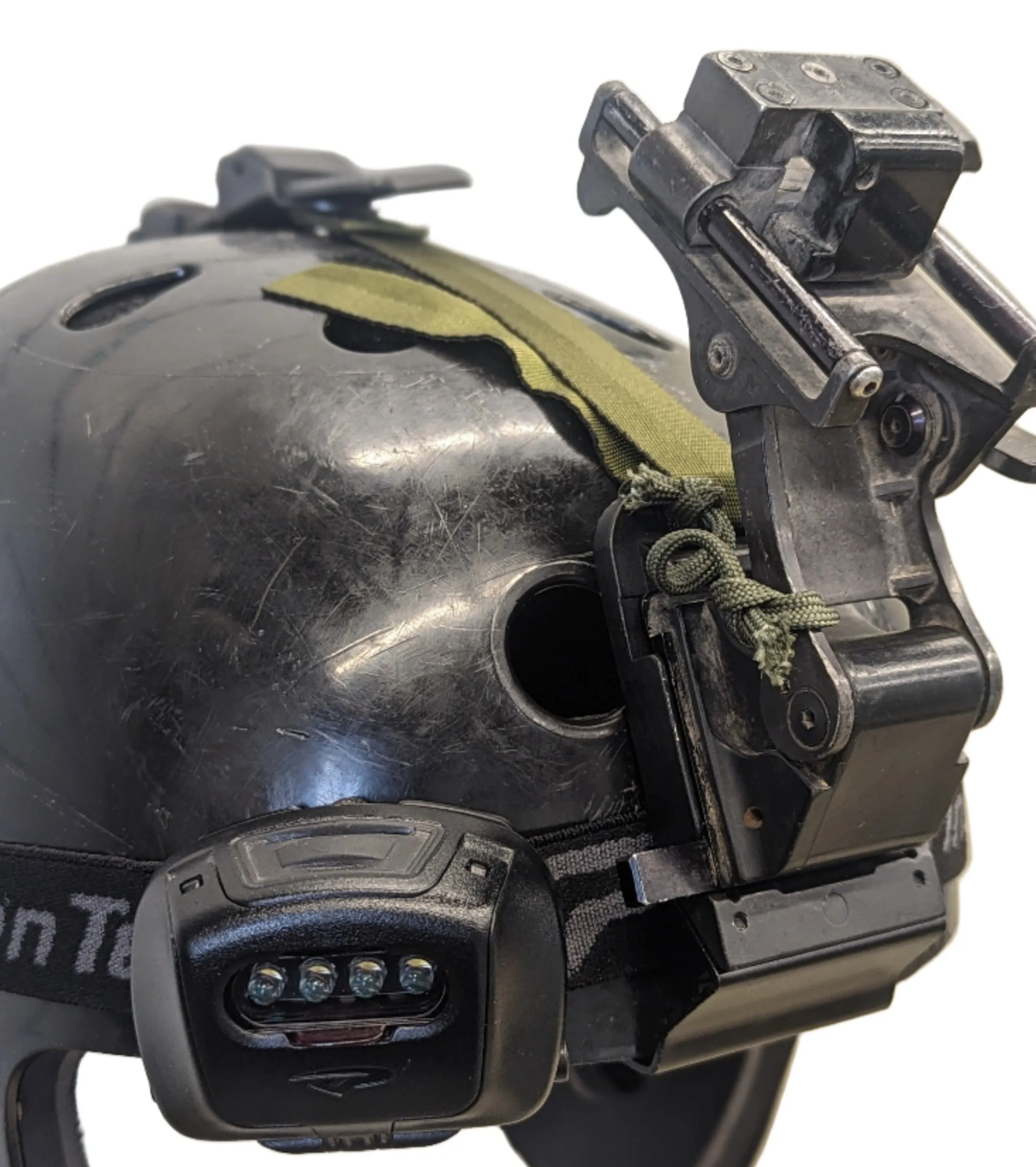 USGI Navy EOD Used L-XL Pro-Tec Classic Bump Helmet with Accessories