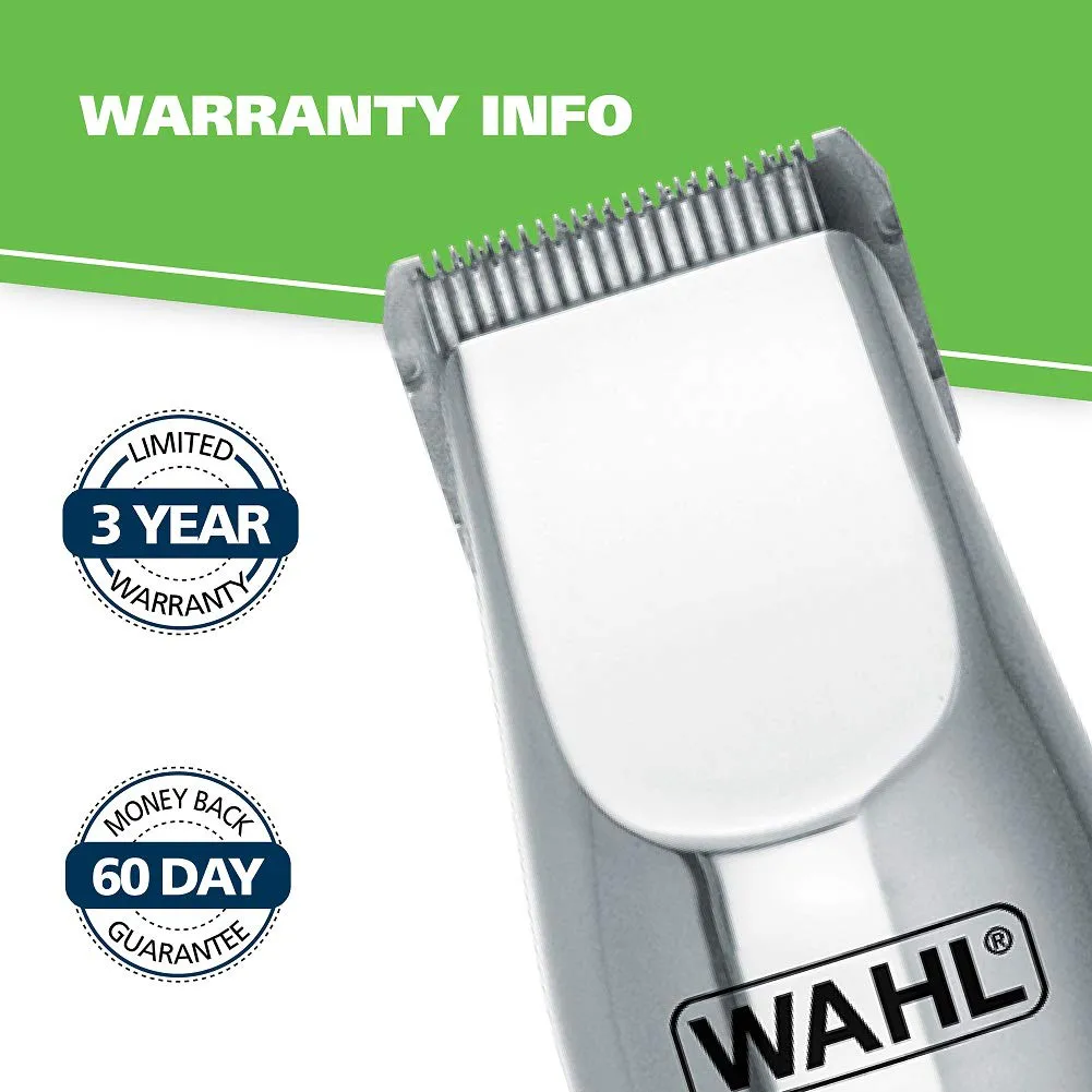 Wahl Clipper Groomsman Trimmer for Men, for Beard, Mustache, Stubble, Rechargeable men's Grooming Kit, Great Holiday Gift for men by the Brand used by Professionals #9916-817