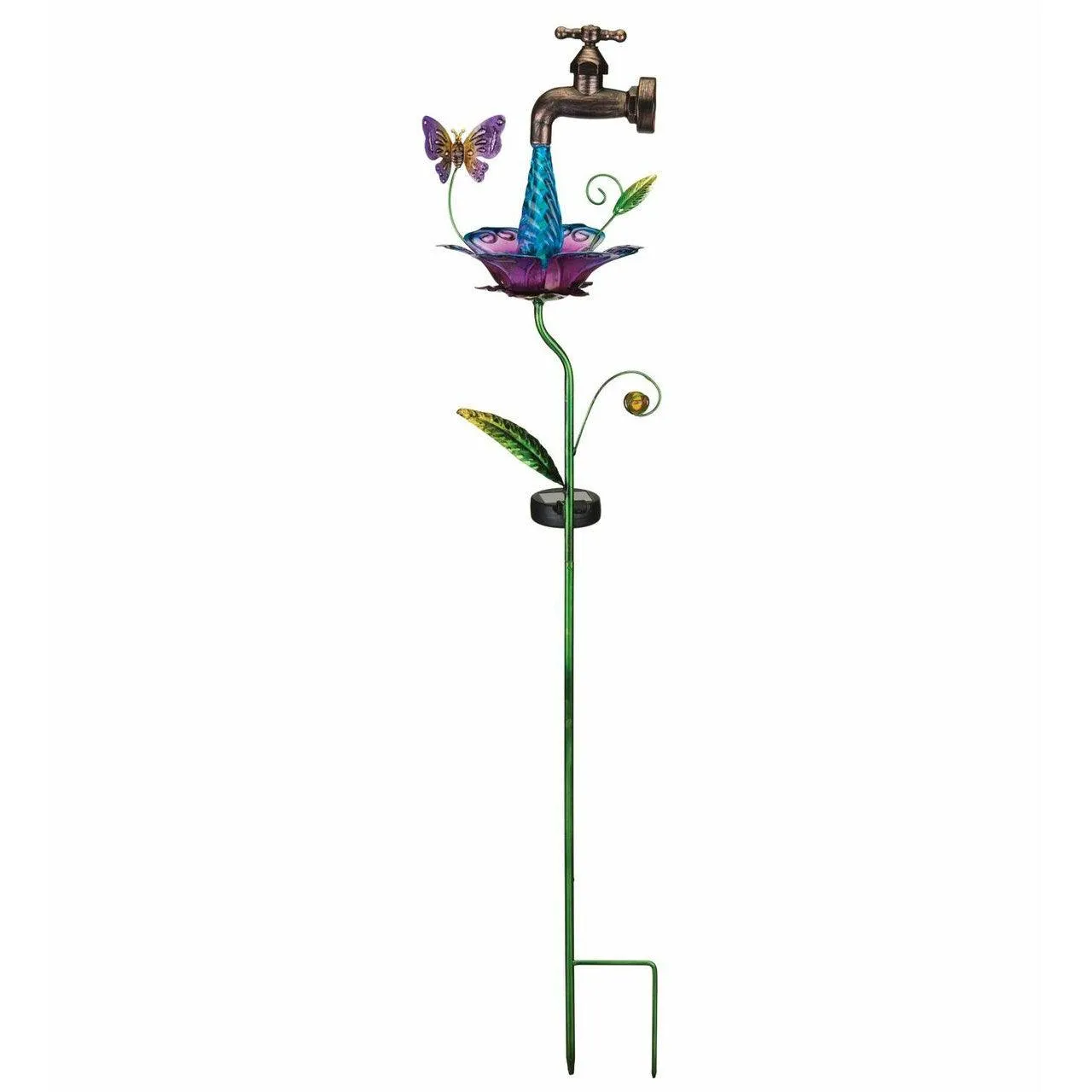 Waterdrop Butterfly Solar Stake