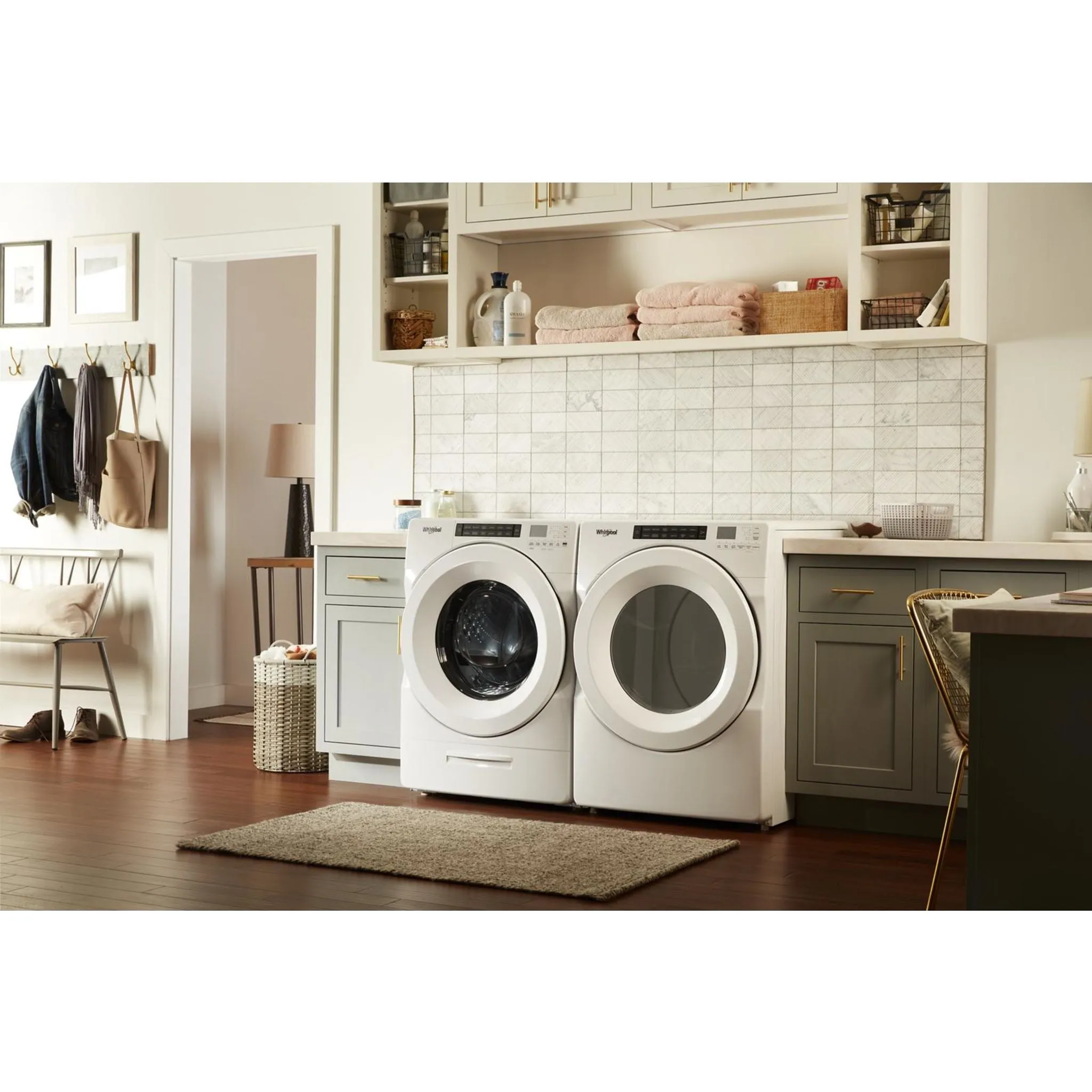 Whirlpool Gas Dryer (WGD5620HW) - White