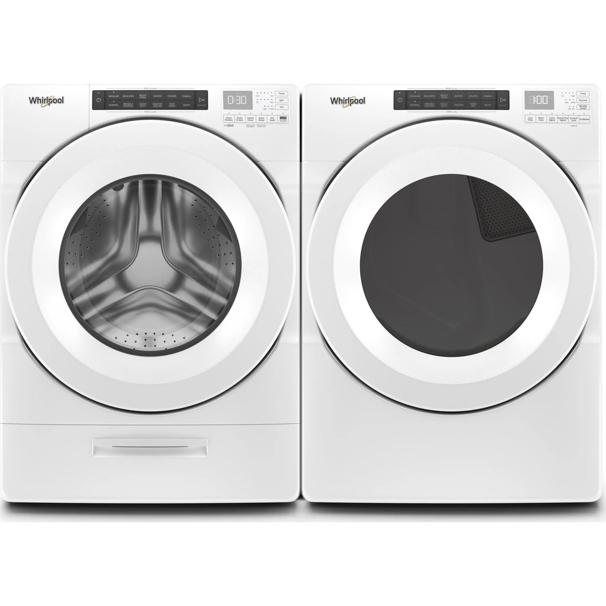 Whirlpool Gas Dryer (WGD5620HW) - White