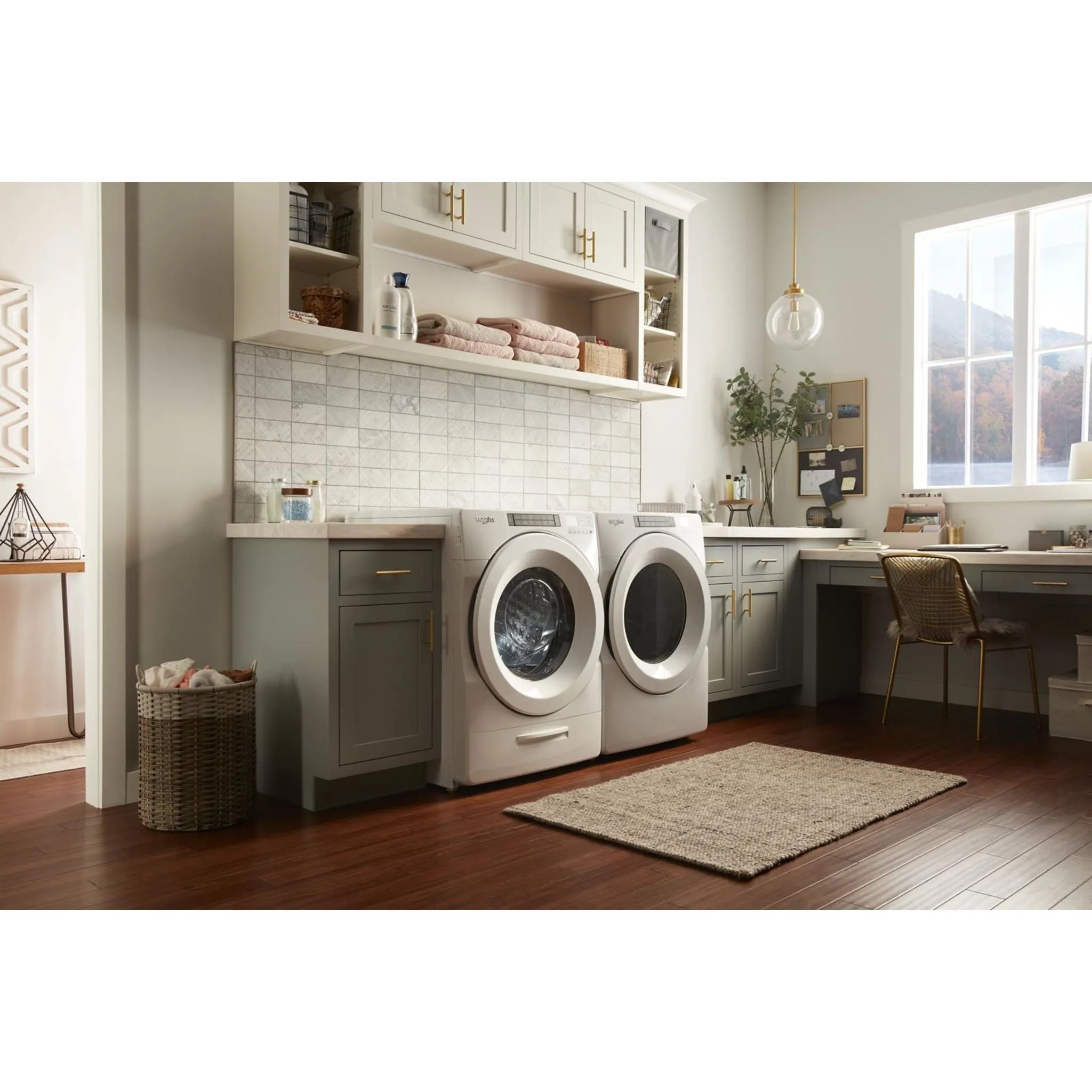 Whirlpool Gas Dryer (WGD5620HW) - White