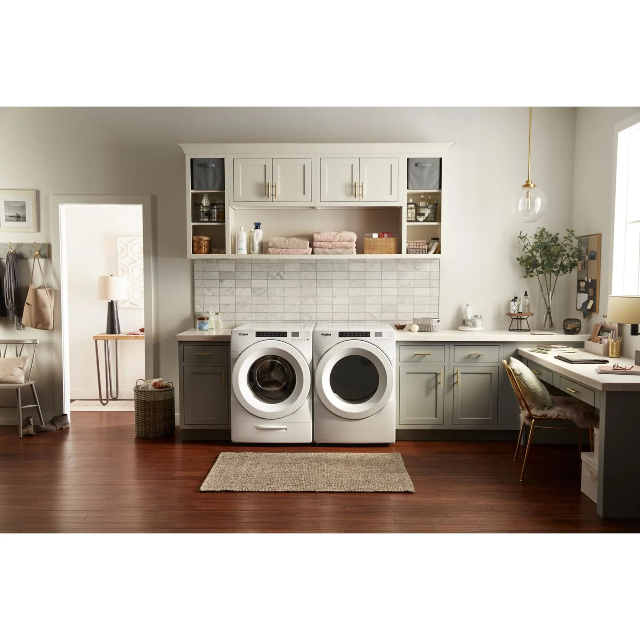 Whirlpool Gas Dryer (WGD5620HW) - White