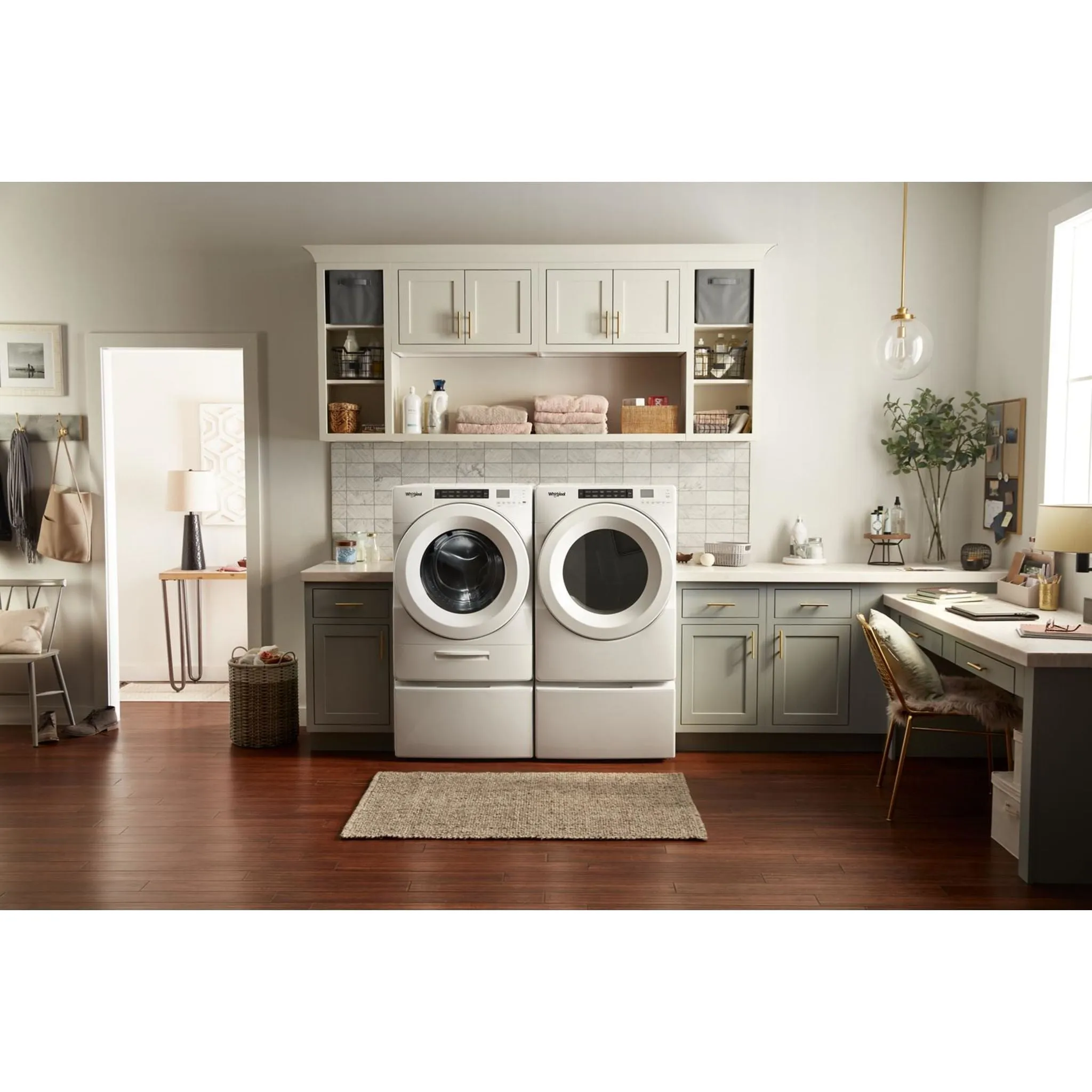 Whirlpool Gas Dryer (WGD5620HW) - White