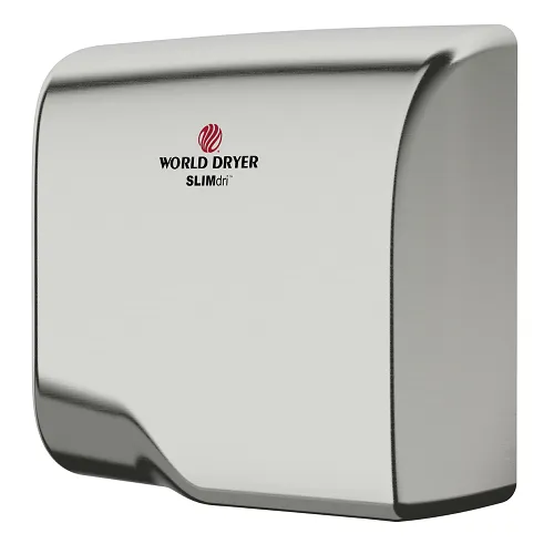 WORLD DRYER® L-971 SLIMdri® ***DISCONTINUED*** No Longer Available in Brushed Chrome - Please see WORLD L-973A or Q-973A2