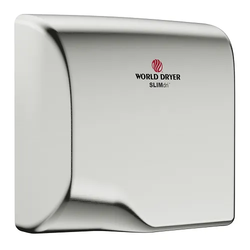 WORLD DRYER® L-971 SLIMdri® ***DISCONTINUED*** No Longer Available in Brushed Chrome - Please see WORLD L-973A or Q-973A2