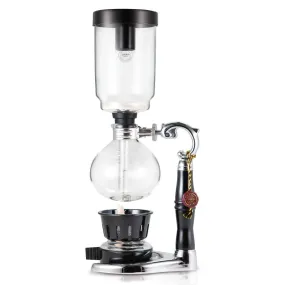 Yama Glass 3 Cup Tabletop Siphon Coffee Maker (Alcohol Burner)